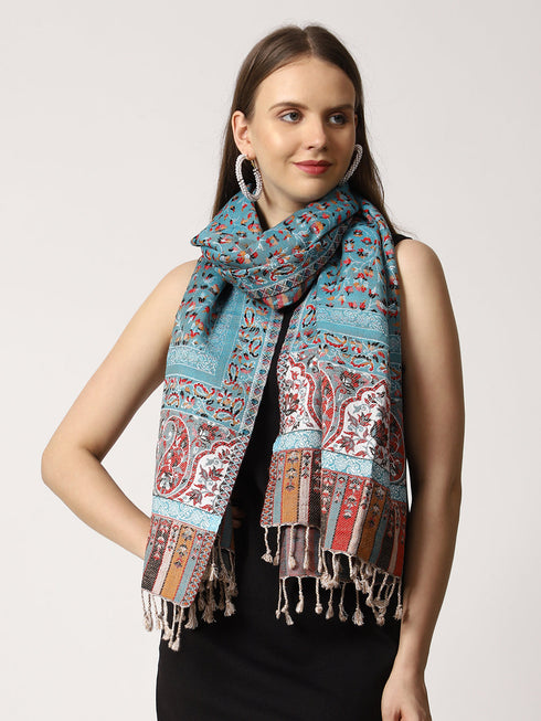 Women's Jamawar Wool Stole